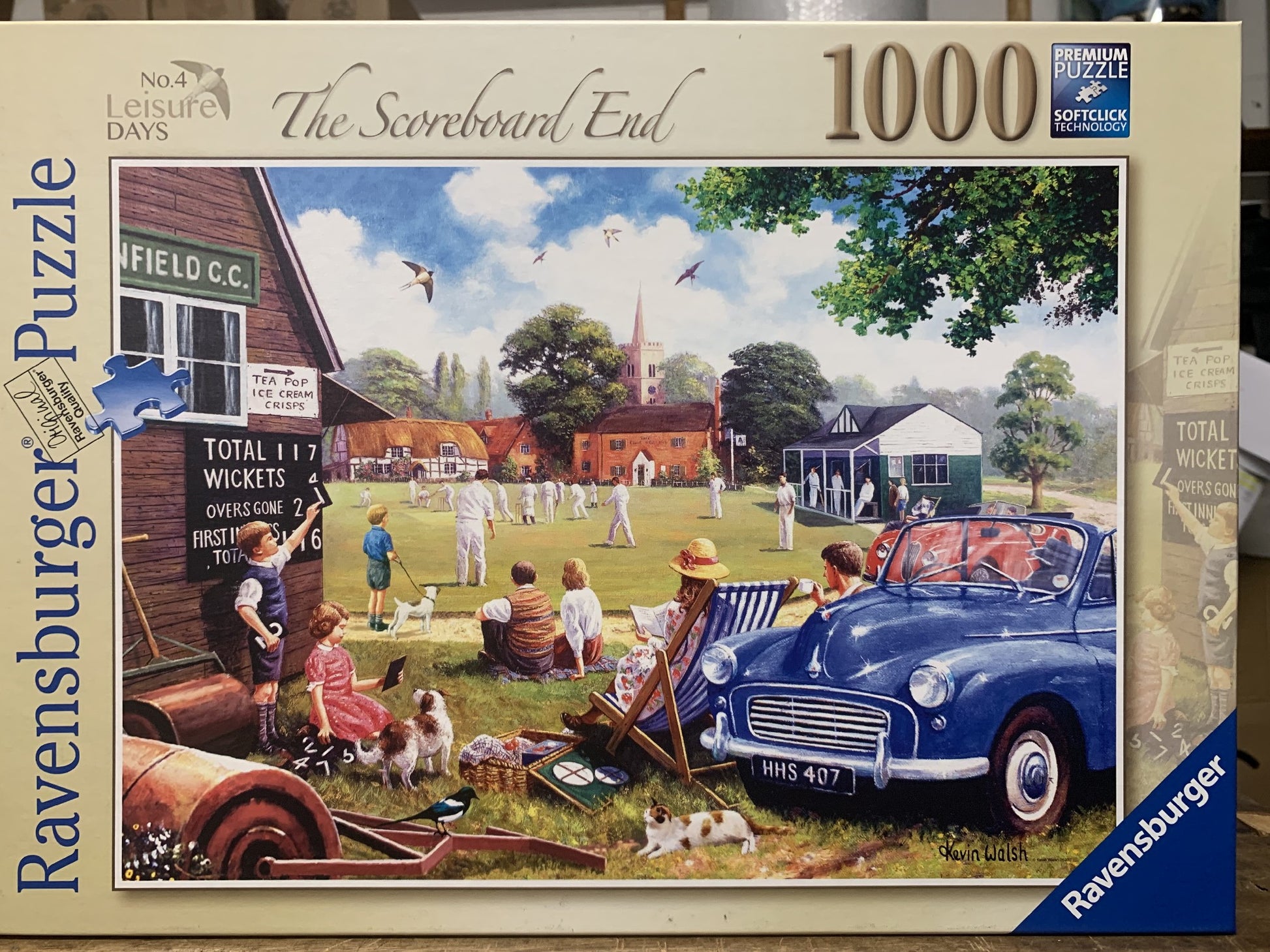 RAVENSBERG PUZZLE 1000PC 164851 THE SCOREBOARD END 