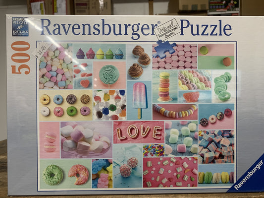 RAVENSBERG PUZZLE 500PC SWEET TEMPTATION #165926 