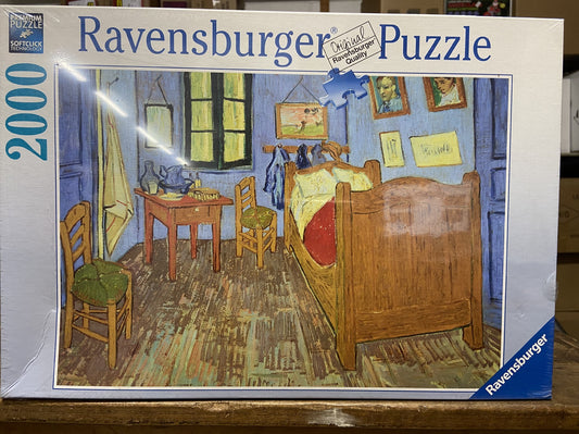 RAVENSBERG PUZZLE 2000PC VAN GOGH'S BEADROOM IN ARLES 1889 #166848