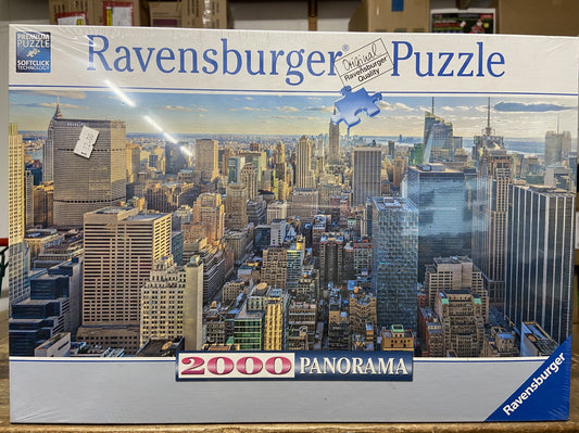 RAVENSBERG PUZZLE 2000PC PANORAMA VIEW OVER NEW YORK #167081 