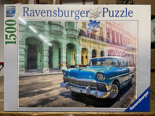 RAVENSBERG PUZZLE 1500PC CARS IN CUBA #167104 