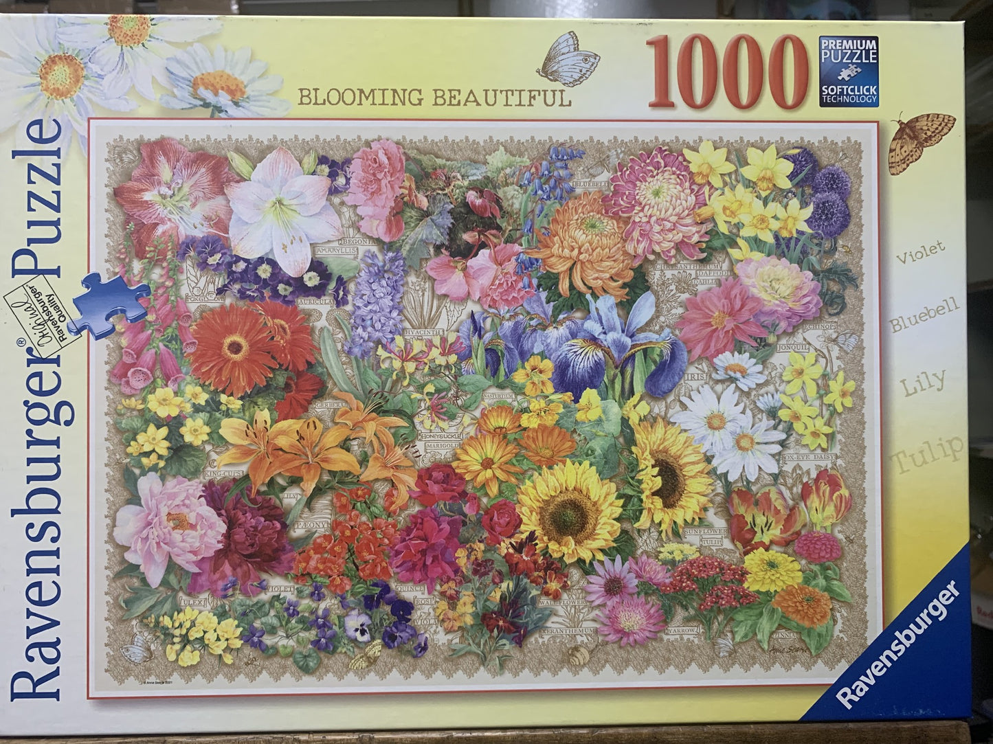 RAVENSBERG PUZZLE 1000PC 167623 BLOOMING BEAUTIFUL 