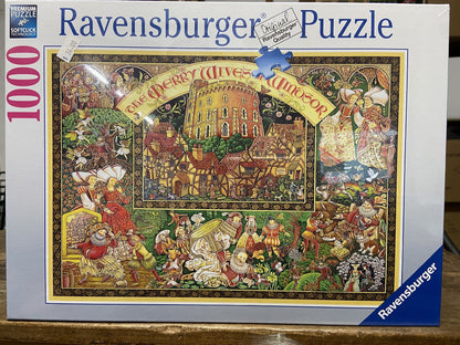 RAVENSBERG PUZZLE 1000PC WINDSOR WIVES PUZZLE #168095 