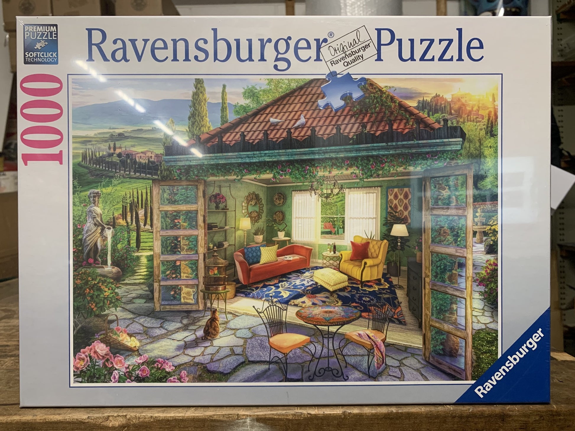 RAVENSBERG PUZZLE 1000PC 169474 TUSCAN OASIS 