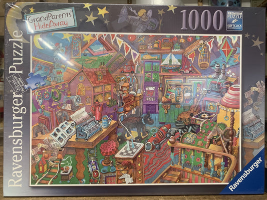 RAVENSBERG PUZZLE 1000PC 174805 GRANDPARENTS HIDE AWAY 