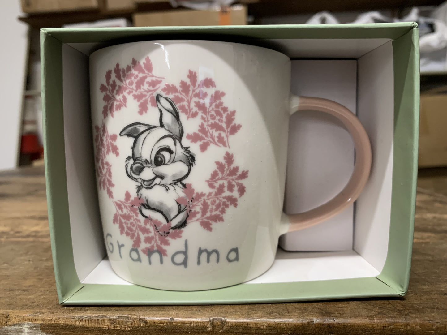 DISNEY HOME BAMBI BOXED MUG GRANDMA