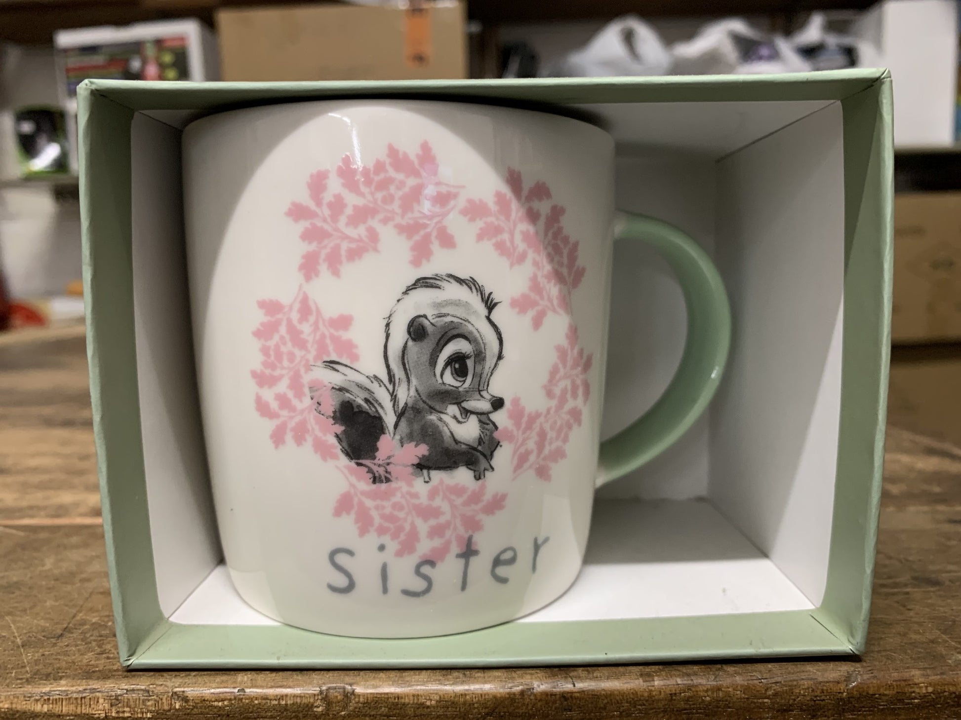 DISNEY HOME BAMBI BOXED MUG SISTER