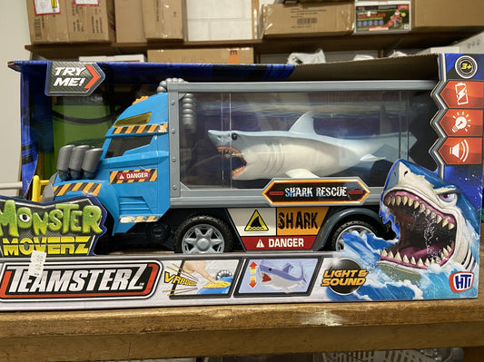 TEAMSTERZ MONSTER MOVERS SHARK RESCUE 3+ 