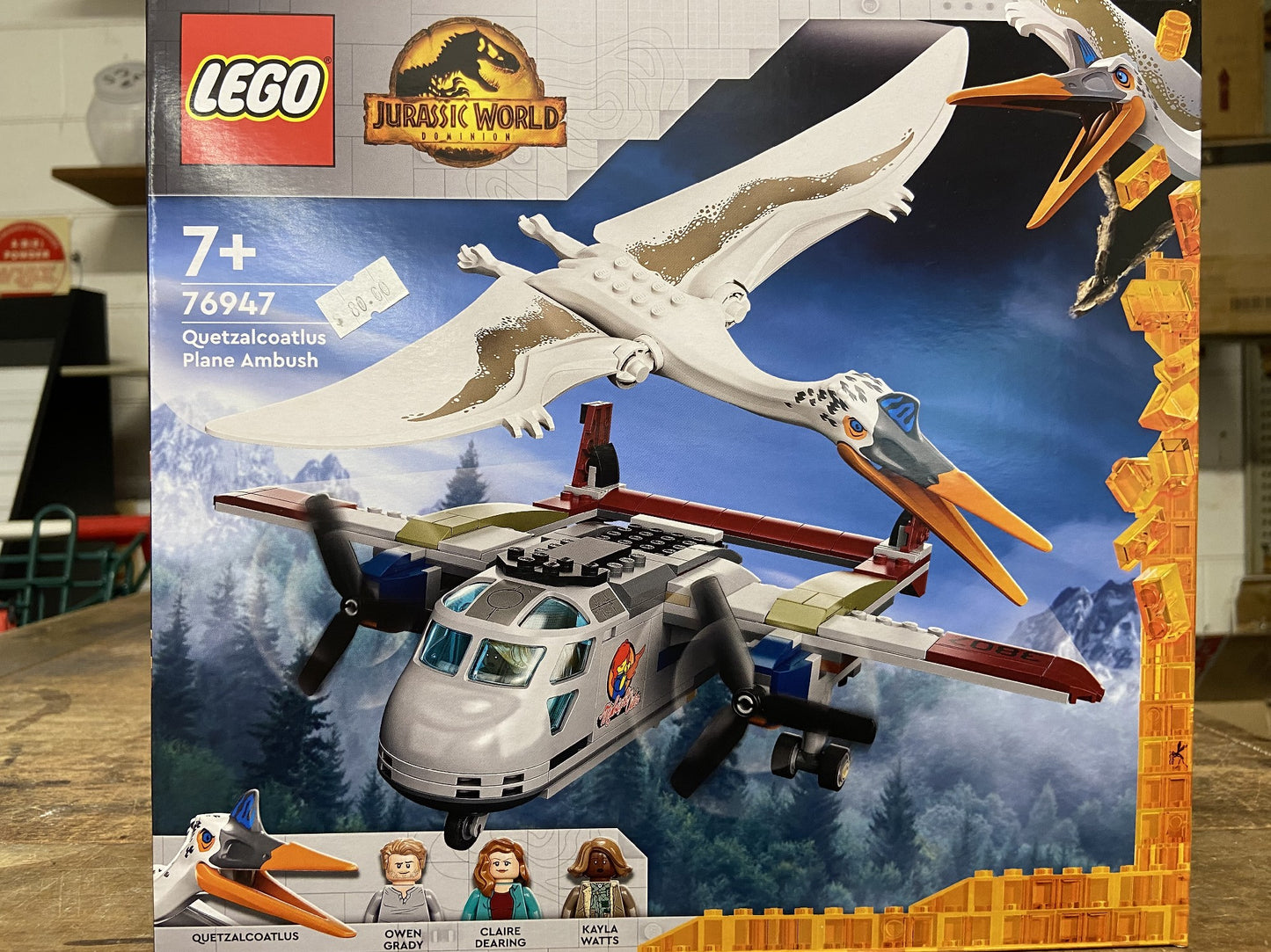 LEGO 76947 QUETZALCOATLUS PLANE AMBUSH 7+ 