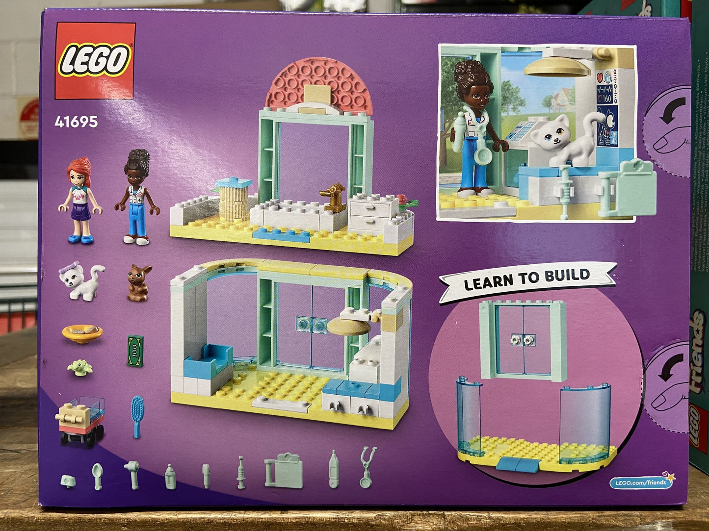 LEGO 41695 PET CLINIC FRIENDS 4+ 