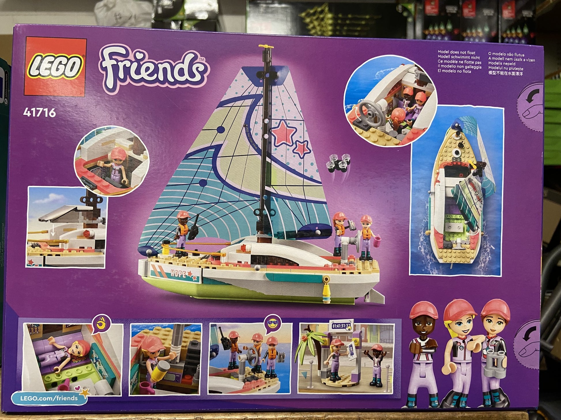 LEGO 41716 STEPHANIE'S SAILING ADVENTURE 7+ 