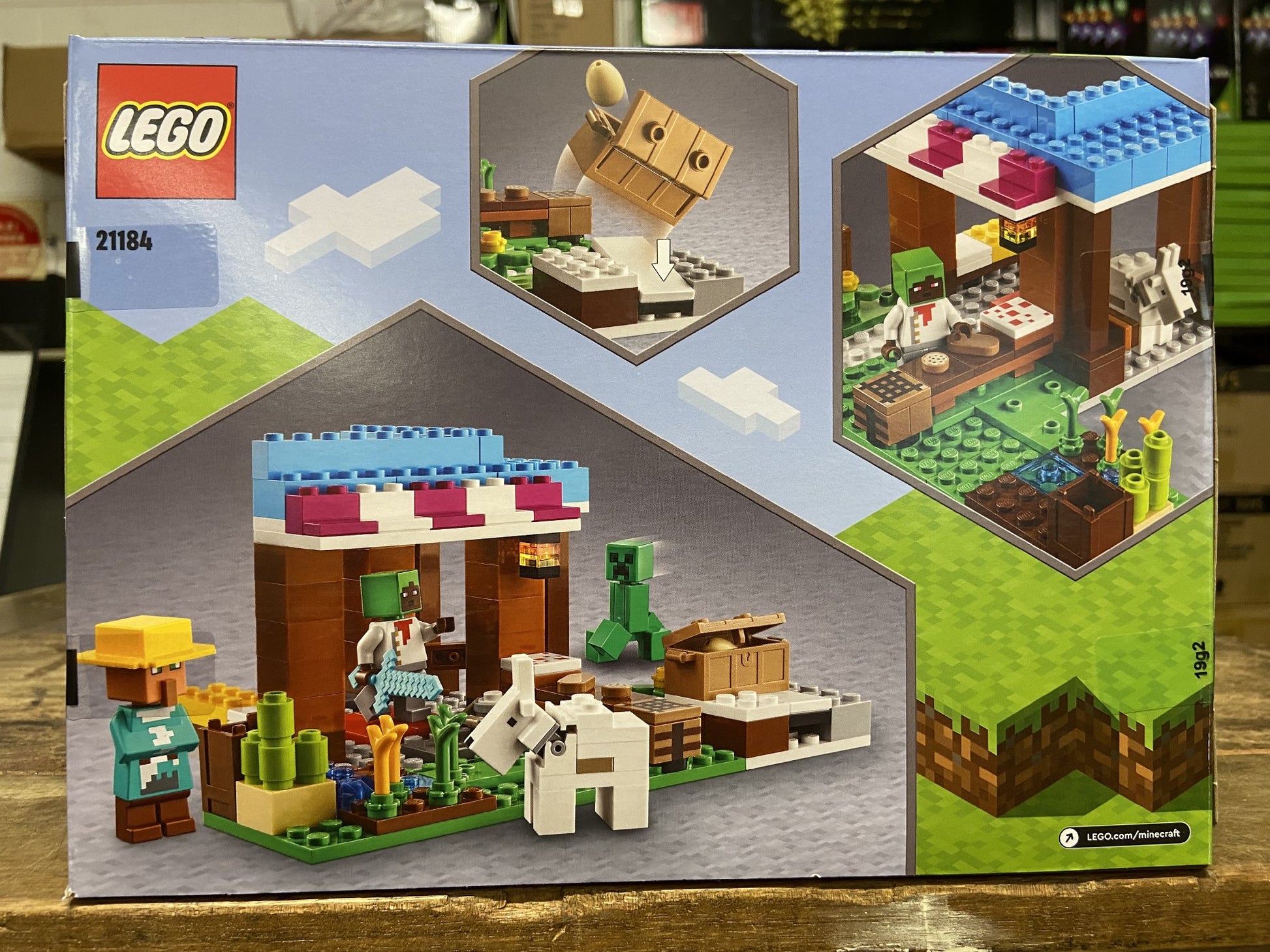 LEGO 21184 MINECRAFT BAKERY 8+ 