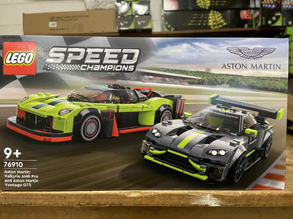 LEGO Speed Champions Aston Martin Valkyrie AMR Pro & Aston Martin Vantage GT3 76910 