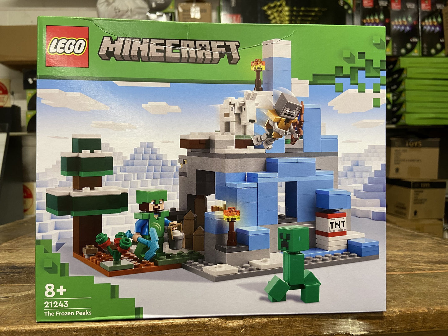 LEGO 21243 THE FROZEN PEAKS 8+ 