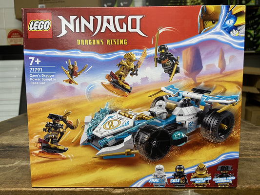 71791 ZANE'S DRAGON POWER SPINJITZU RACE CAR 7+ 