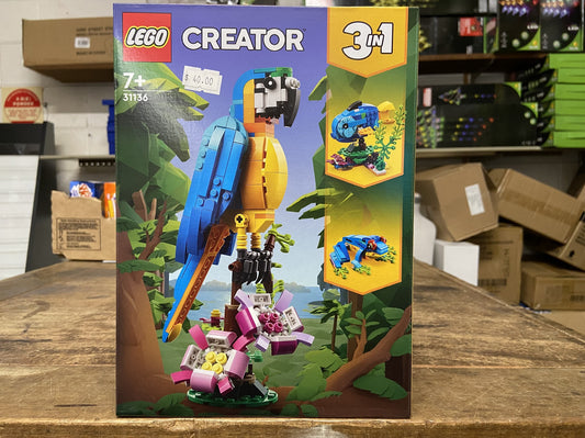 LEGO 31136 EXOTIC PARROT 7+ 