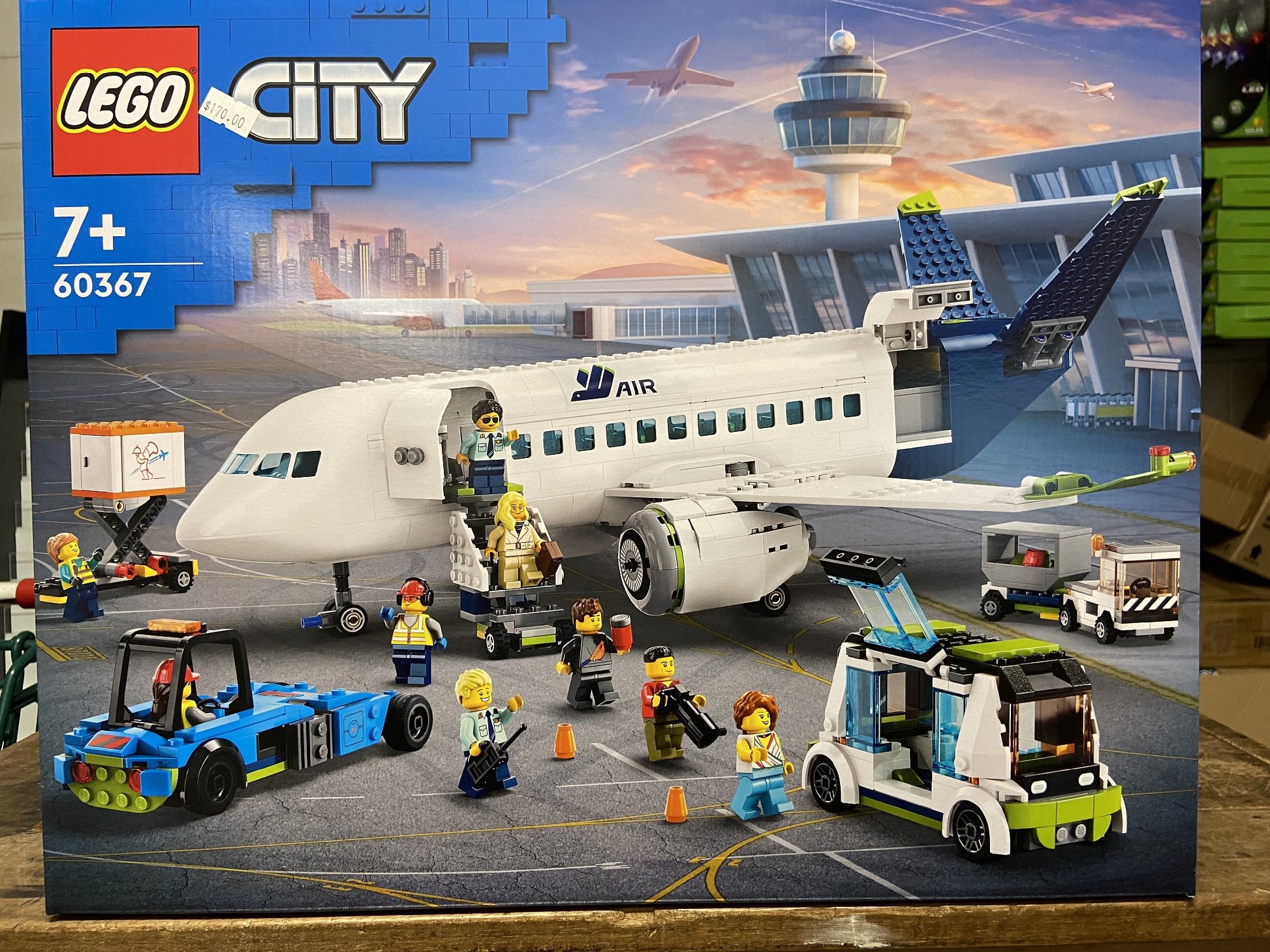 LEGO CITY 60367 PASSENGERS AIRPLANE 