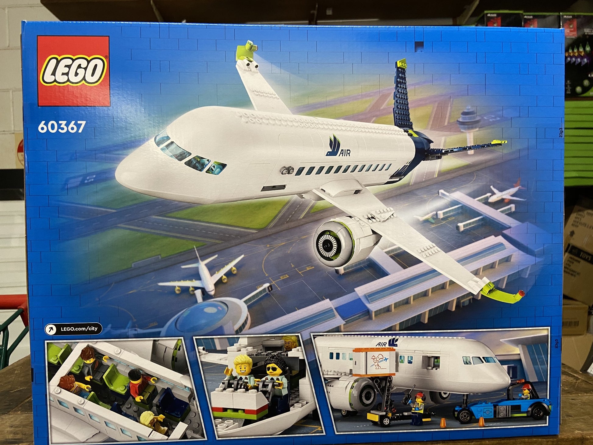 LEGO CITY 60367 PASSENGERS AIRPLANE 