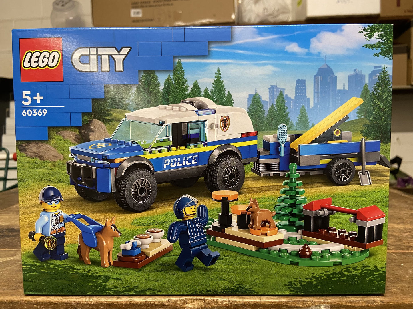 LEGO 60369 MOBILE POLICE DOG TRAINING