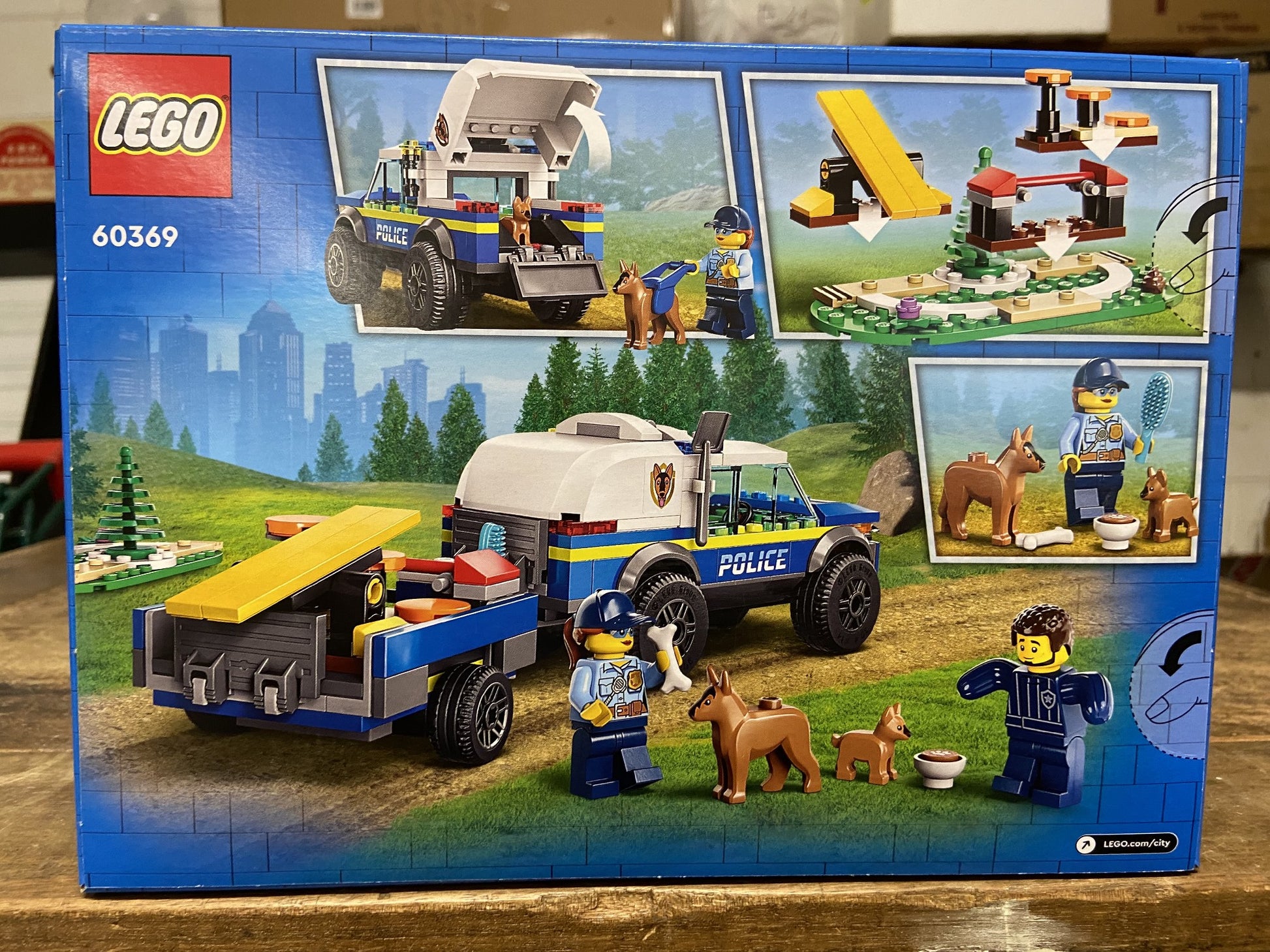 LEGO 60369 MOBILE POLICE DOG TRAINING