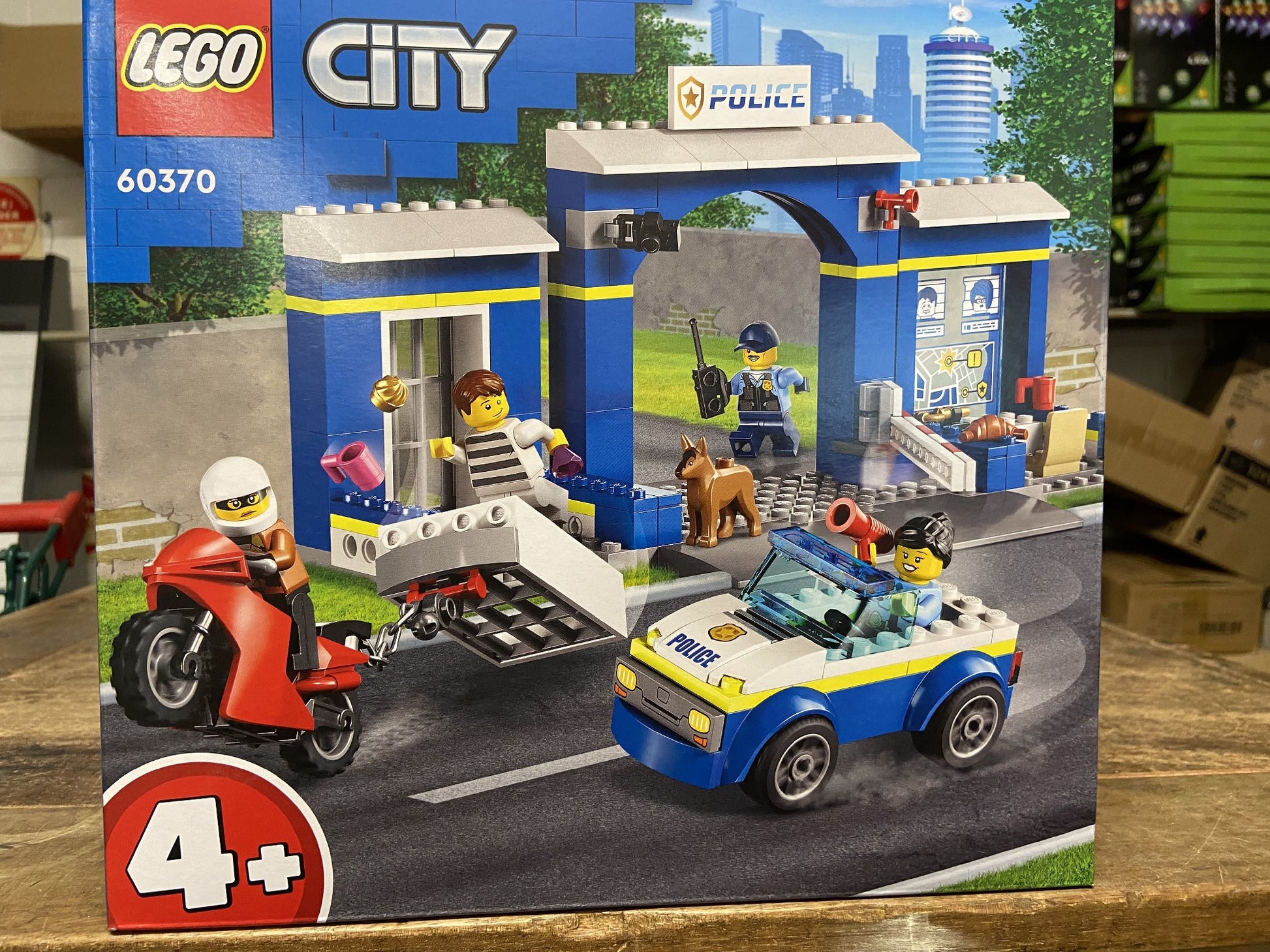 LEGO 60370 POLICE STATION CHASE 4+ 