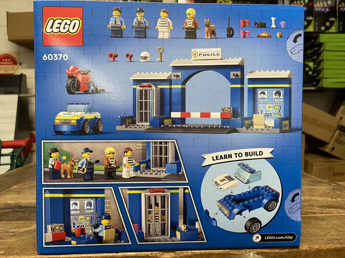 LEGO 60370 POLICE STATION CHASE 4+ 