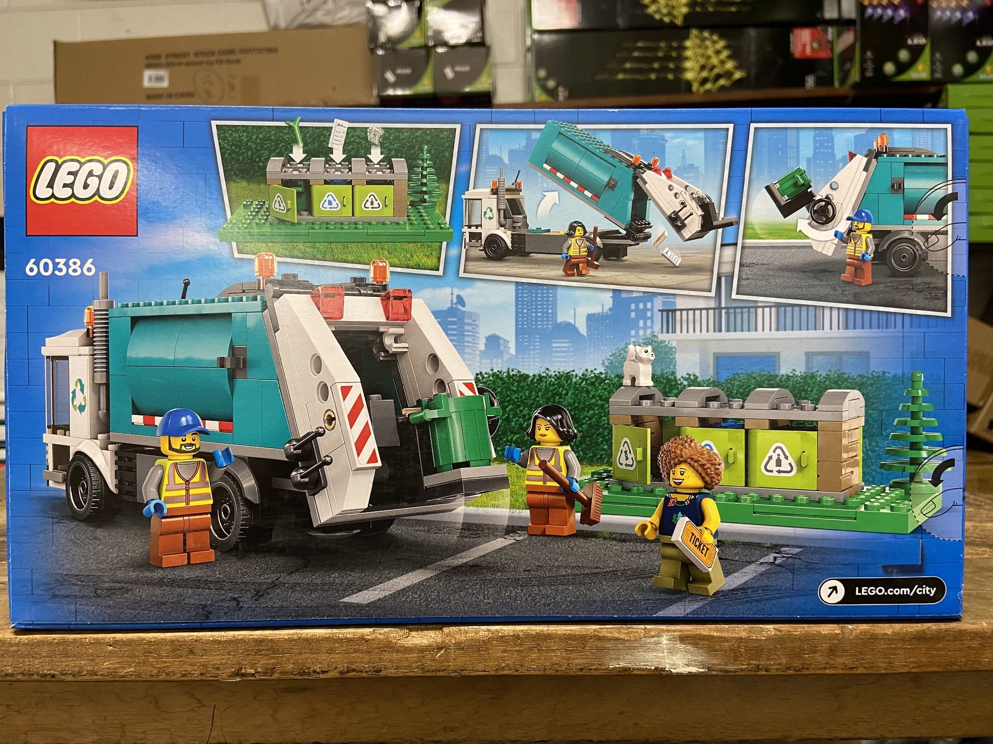 LEGO CITY 60386 RECYCLING TRUCK 5+ 