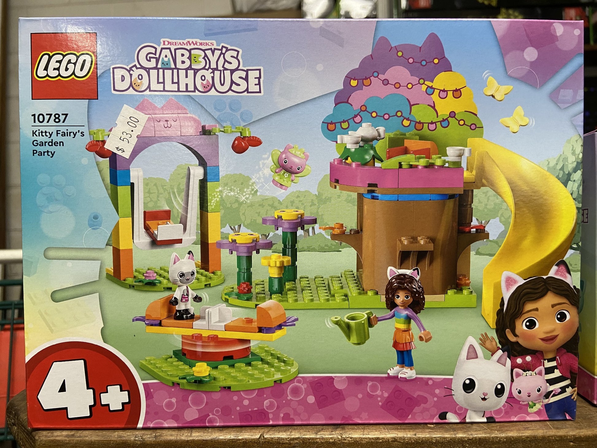 10787 KITTY FAIRY'S GARDEN PARTY GABBY'S DOLLHOUSE  4+ 