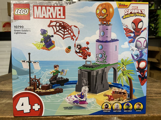 LEGO 10790 TEAM SPIDEY AT GREEN GOBLINS LIGHTHOUSE 4+ 