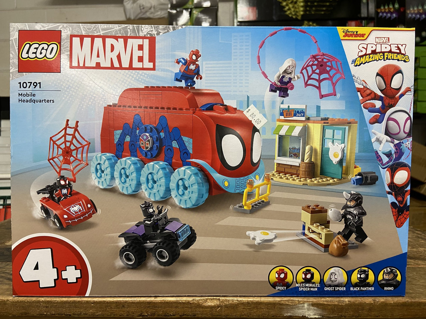 LEGO 10791 TEAM SPIDEY'S MOBILE HEADQUATERS MARVEL 4+ 