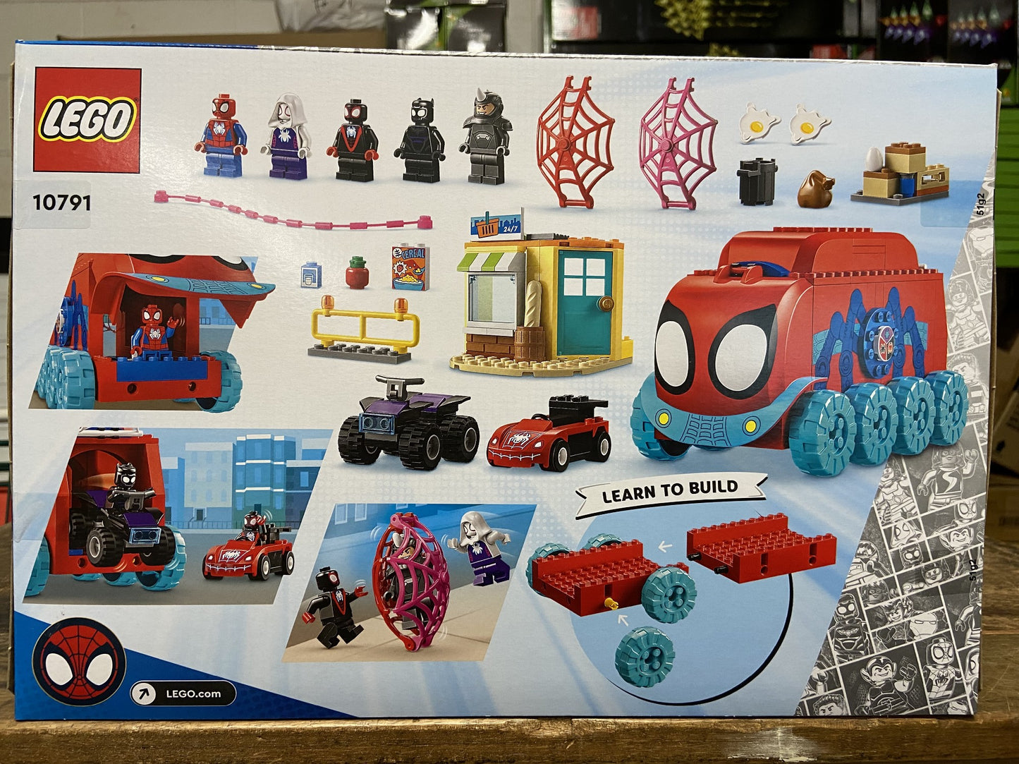 LEGO 10791 TEAM SPIDEY'S MOBILE HEADQUATERS MARVEL 4+ 