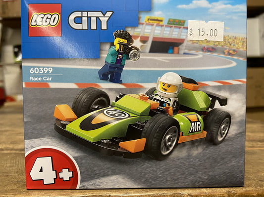 LEGO CITY 60399 GREEN RACE CAR 4+ 