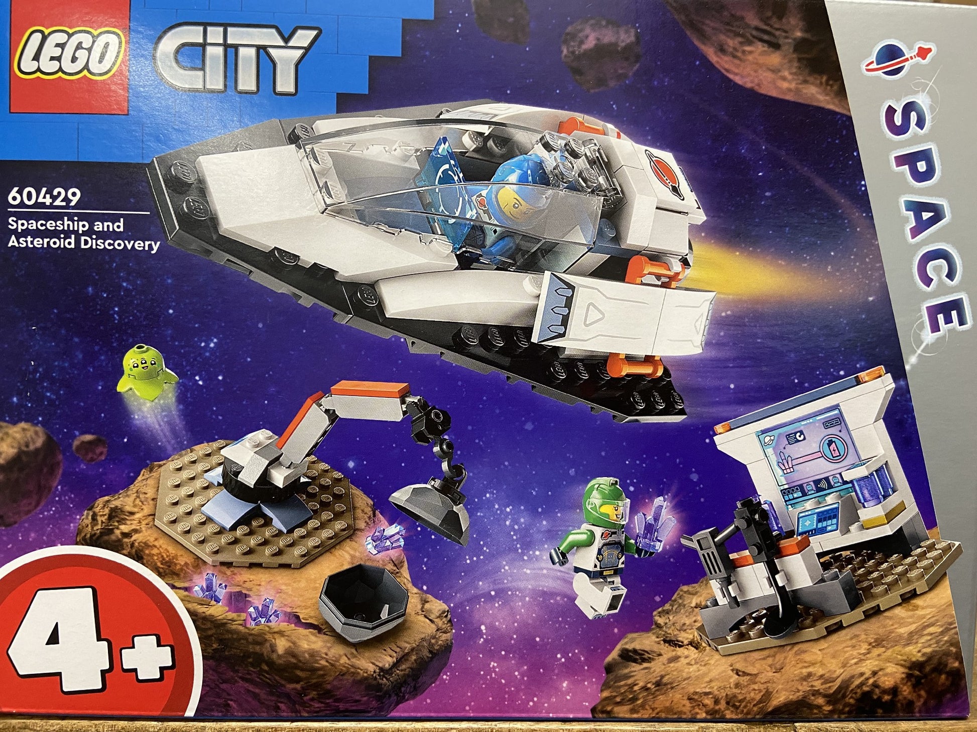 LEGO 60429 SPACESHIP AND ASTEROID DISCOVERY  4+ 