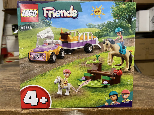 LEGO 42634 HORSE AND PONY TRAILER 4+ 