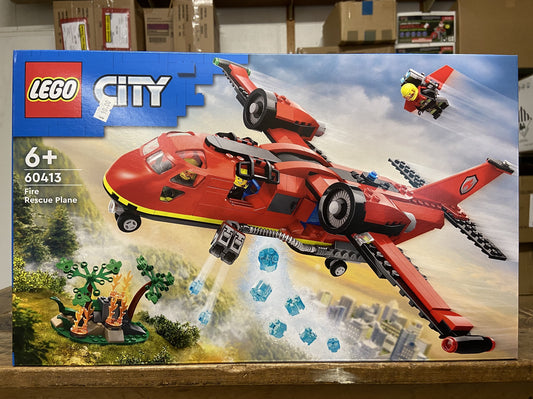 LEGO 60413 FIRE RESCUE PLANE 6+ 