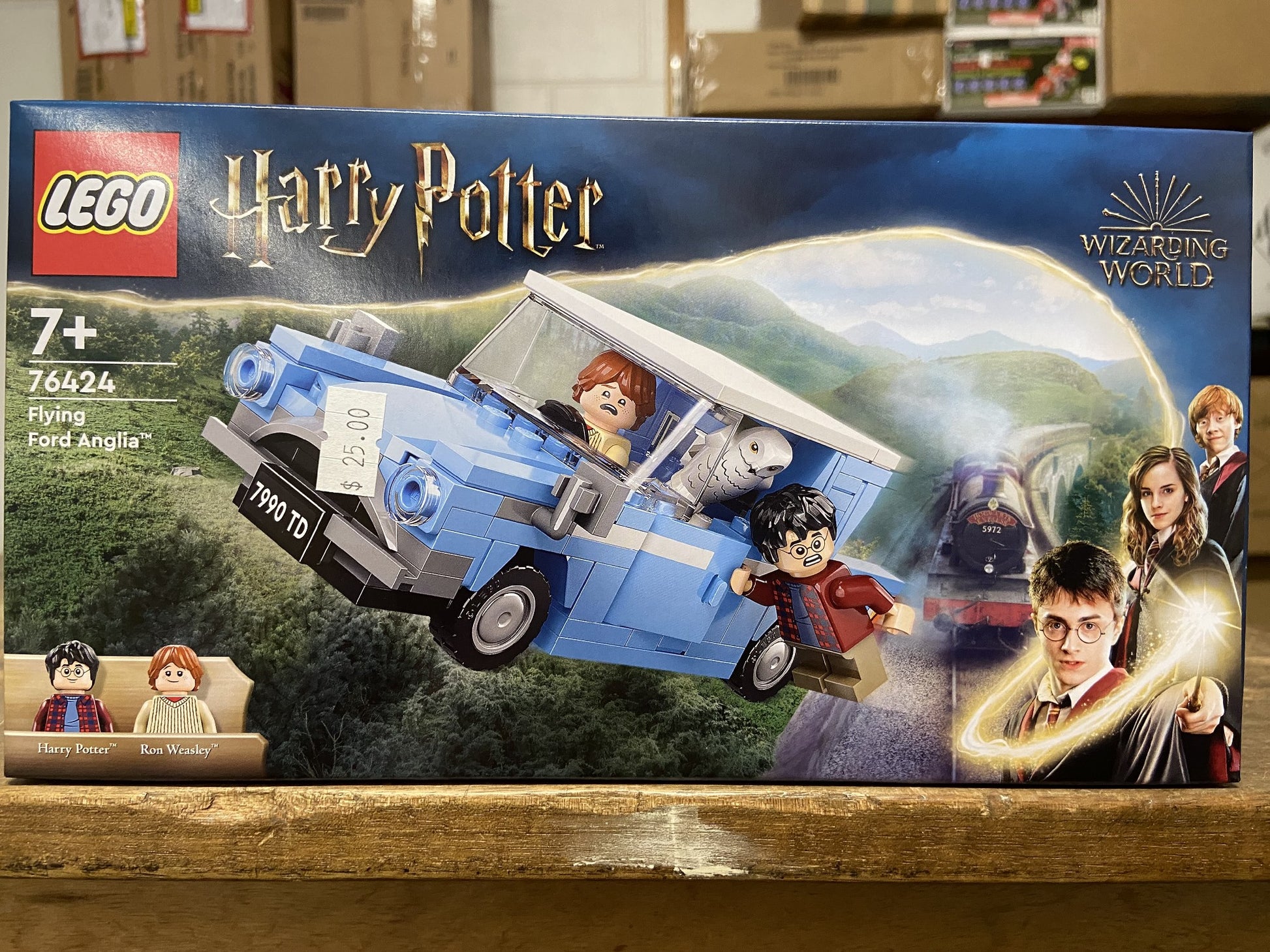 LEGO HARRY POTTER 76424 FLYING FORD ANGLIA 7+ 