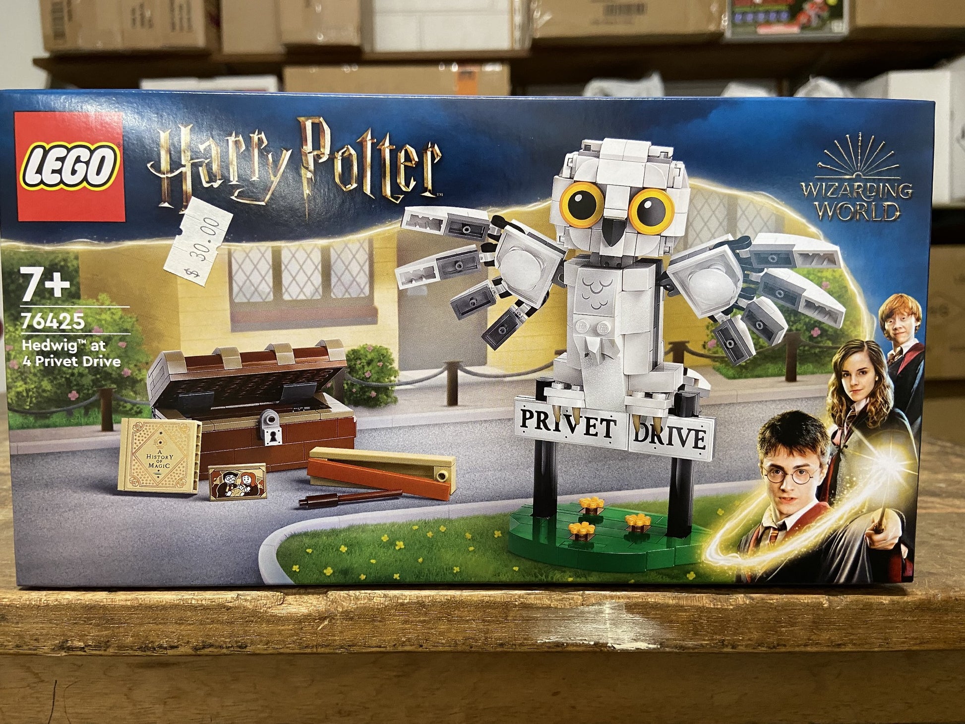 LEGO HARRY POTTER 76425 HEDWIG AT 4 PRIVET DRIVE