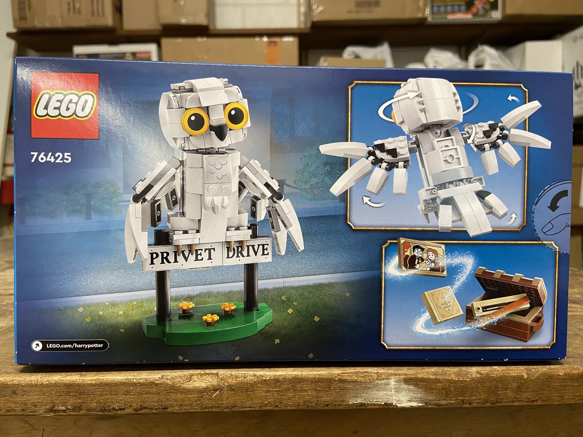 LEGO HARRY POTTER 76425 HEDWIG AT 4 PRIVET DRIVE