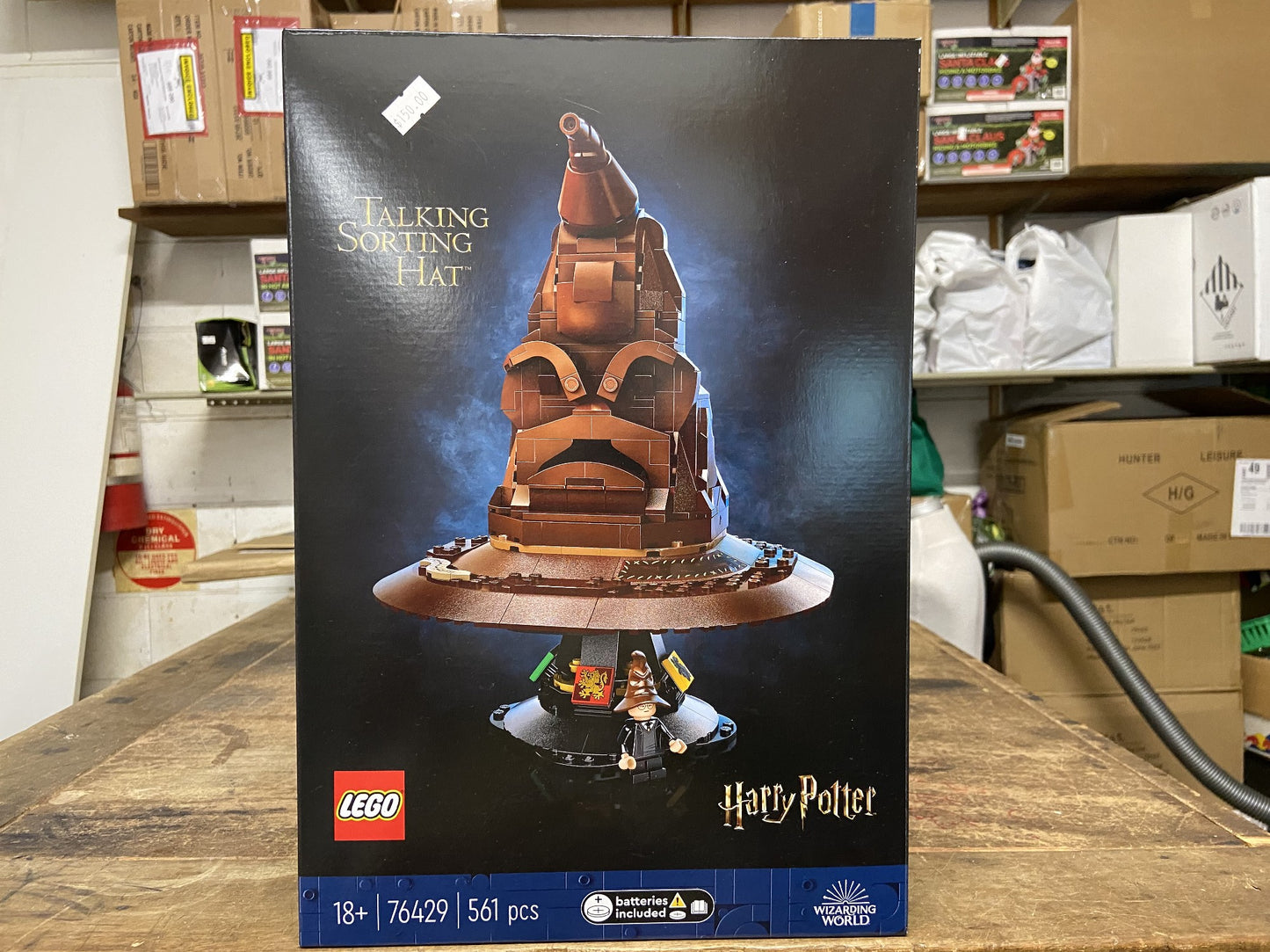 LEGO HARRY POTTER 76429 TALKING SORTING HAT 18+ 