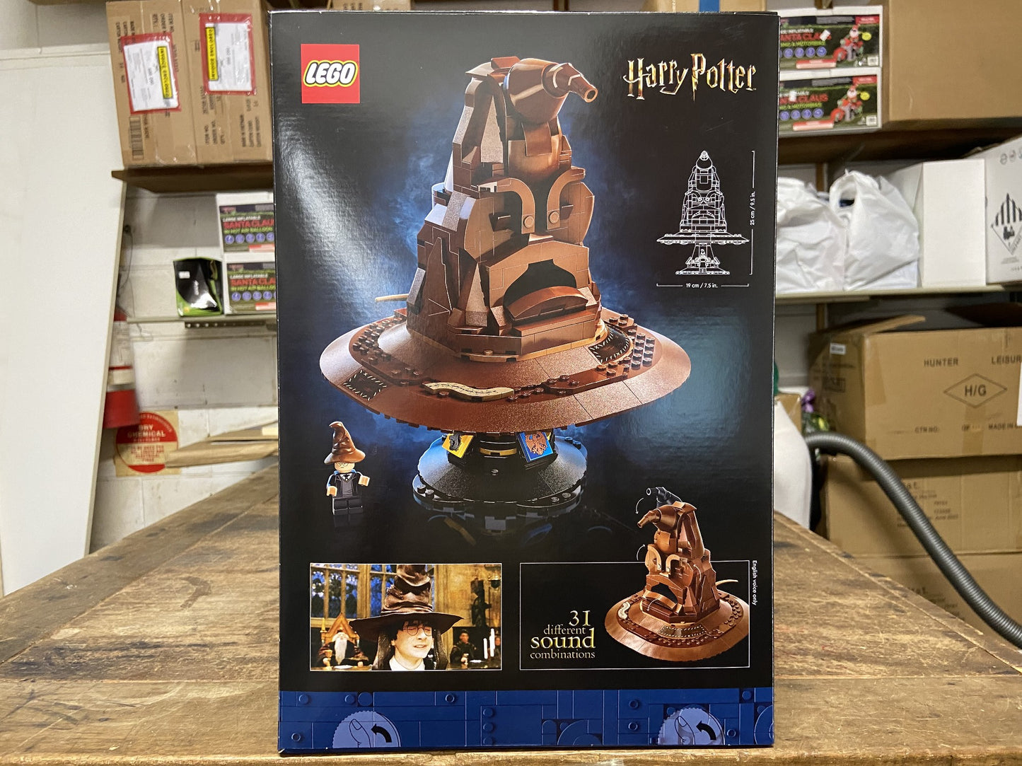 LEGO HARRY POTTER 76429 TALKING SORTING HAT 18+ 