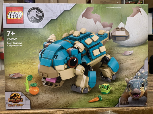 LEGO 76962 BABY BUMPY ANKYLOSAURUS 7+ 