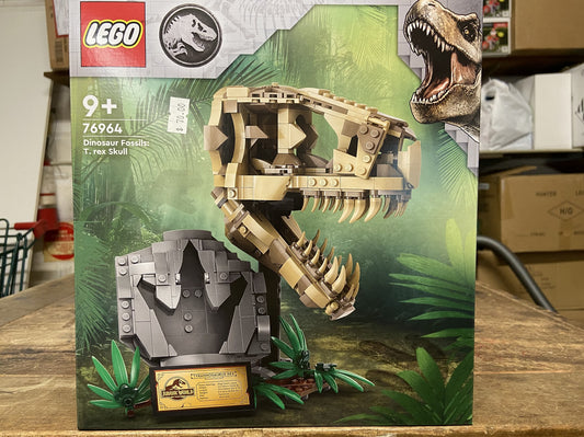 LEGO 76964 DINOSAUR FOSSILS T.REX SKULL 9+ 