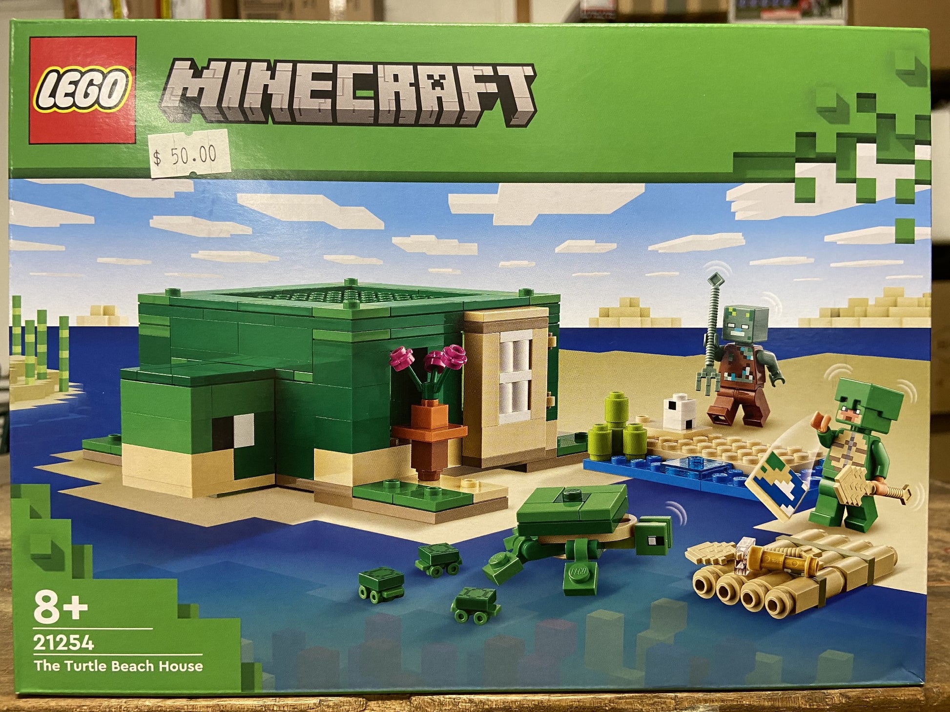 LEGO 21254 THE TURTLE BEACH HOUSE 8+ 