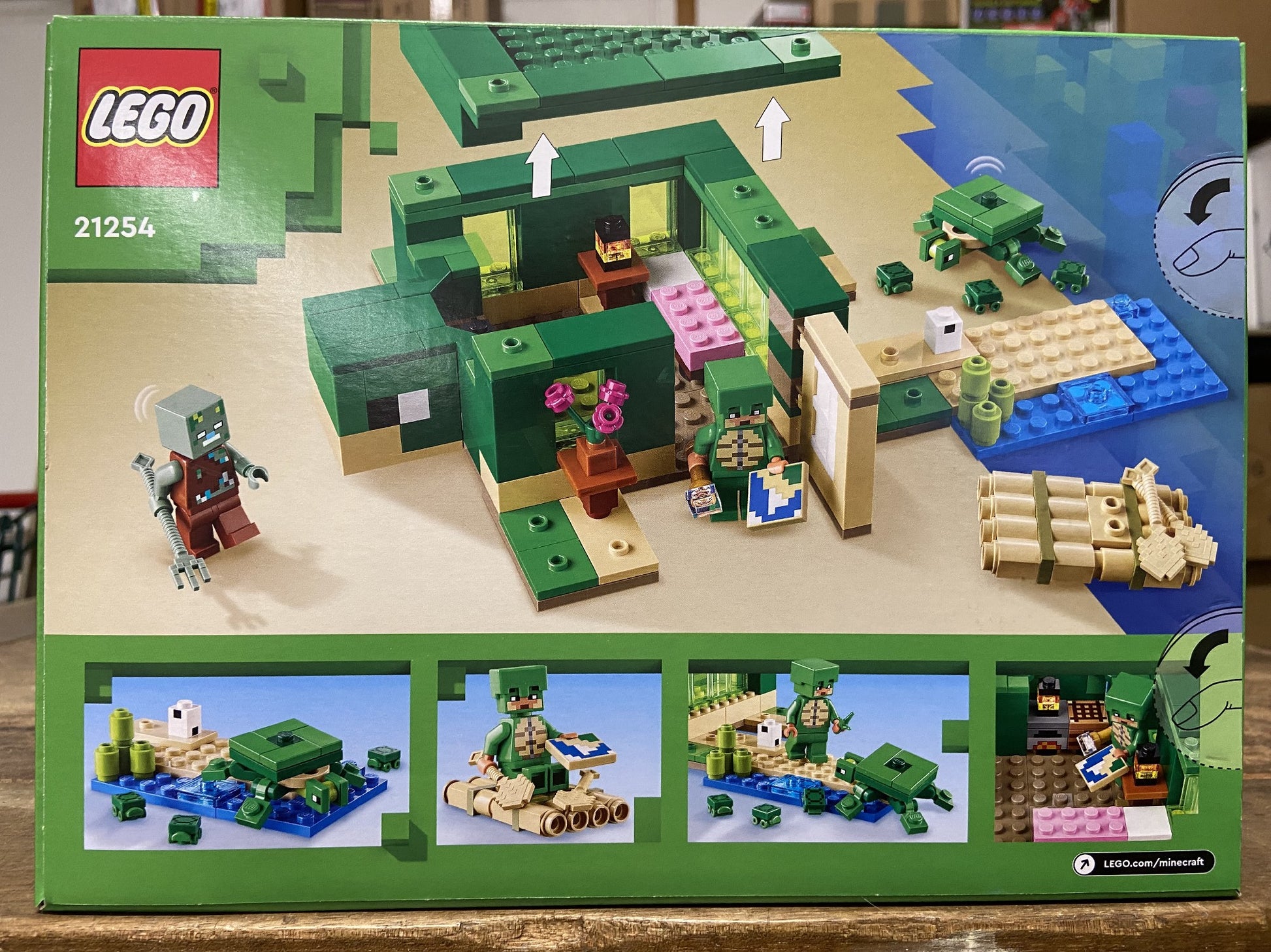 LEGO 21254 THE TURTLE BEACH HOUSE 8+ 