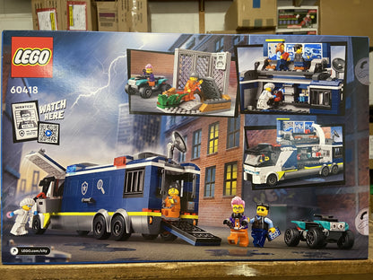 LEGO 60418 POLICE MOBILE CRIME LAB TRUCK 7+ 