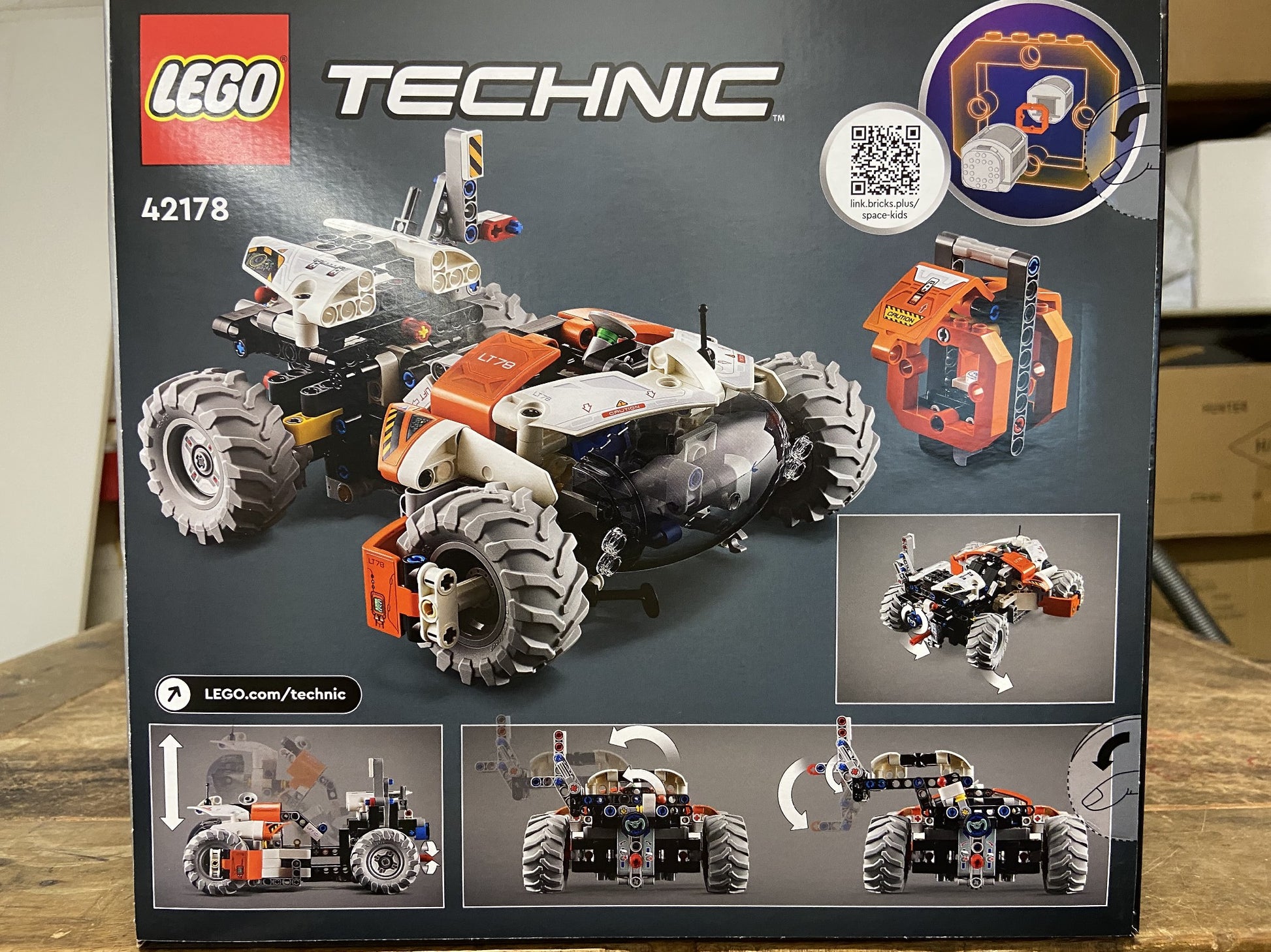 LEGO TECHNIC SPACE 42178 SURFACE SPACE LOADER LT78 8+ 