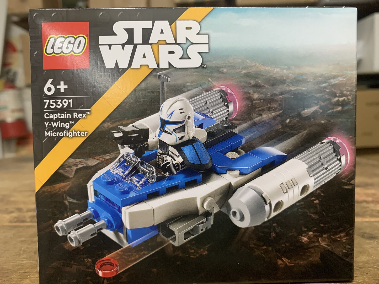 75391 LEGO STAR WARS CAPTIN REX Y-WING MICROFIGHTER