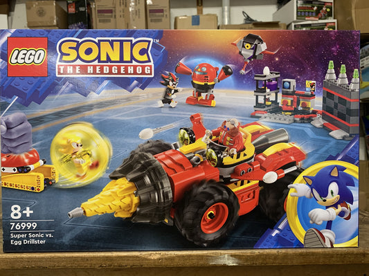 LEGO SONIC THE HEDGEHOG 76999 SUPER SONIC VS EGG DRILLSTER 8+ 