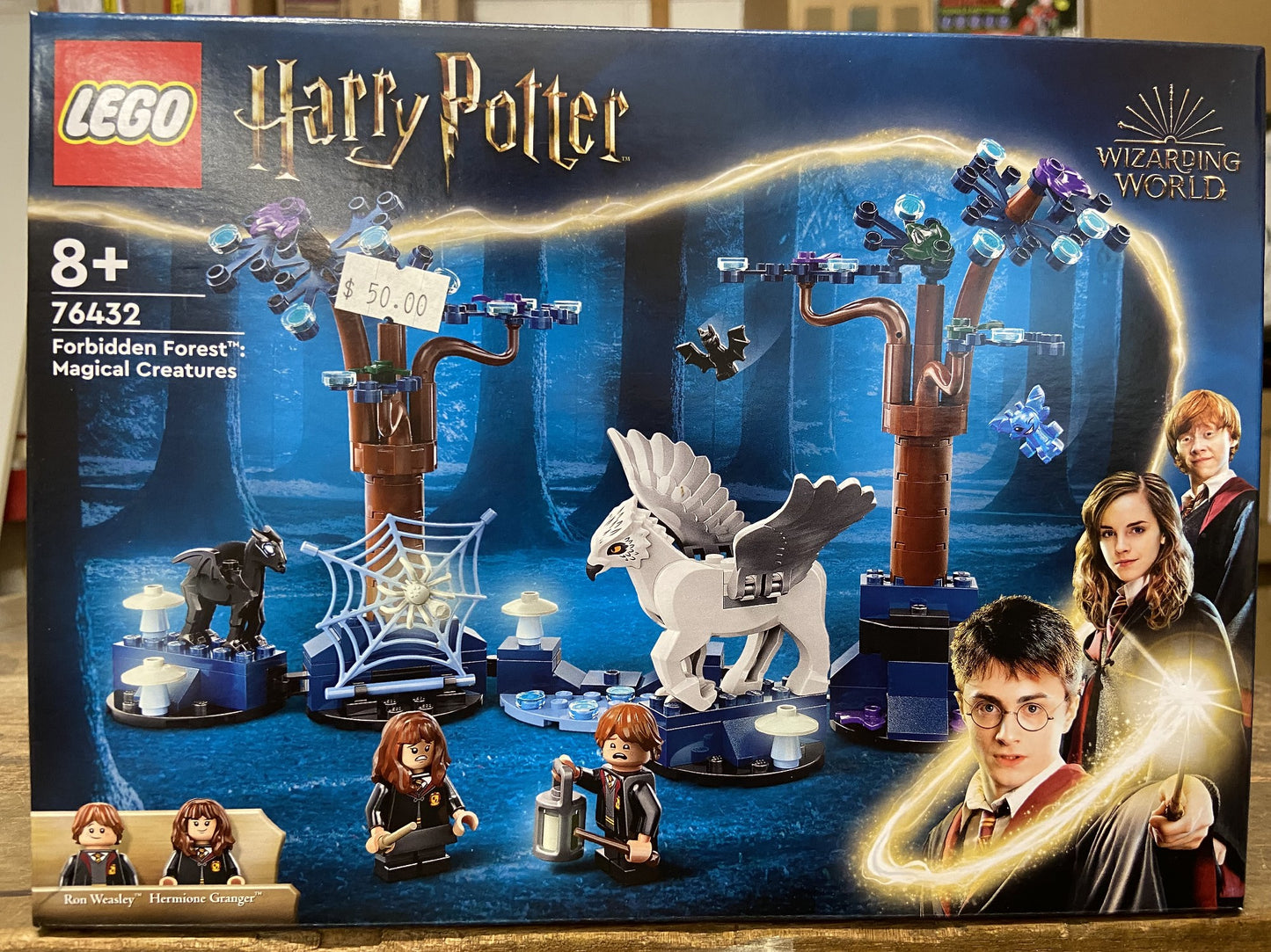 LEGO HARRY POTTER FORBIDDEN FOREST MAGICAL CREATURES 8+ 