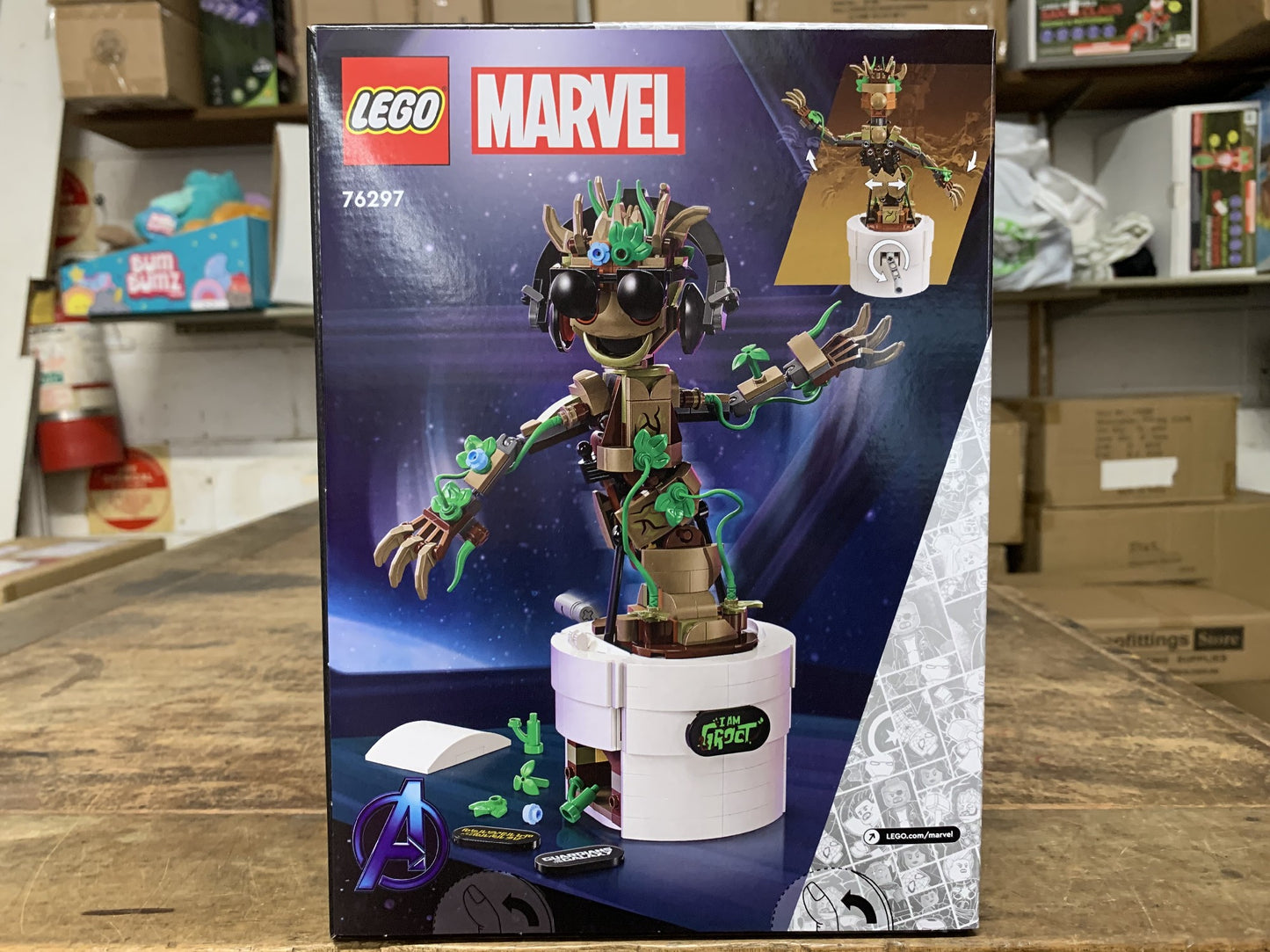 LEGO MARVEL THE INFINITY SAGA 76297 DANCING GROOT 10+ 